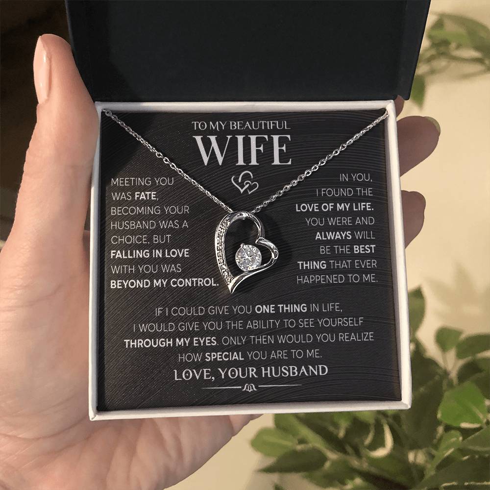 Gift For Wife Meeting You Was Fate Necklace Forever Love Necklace