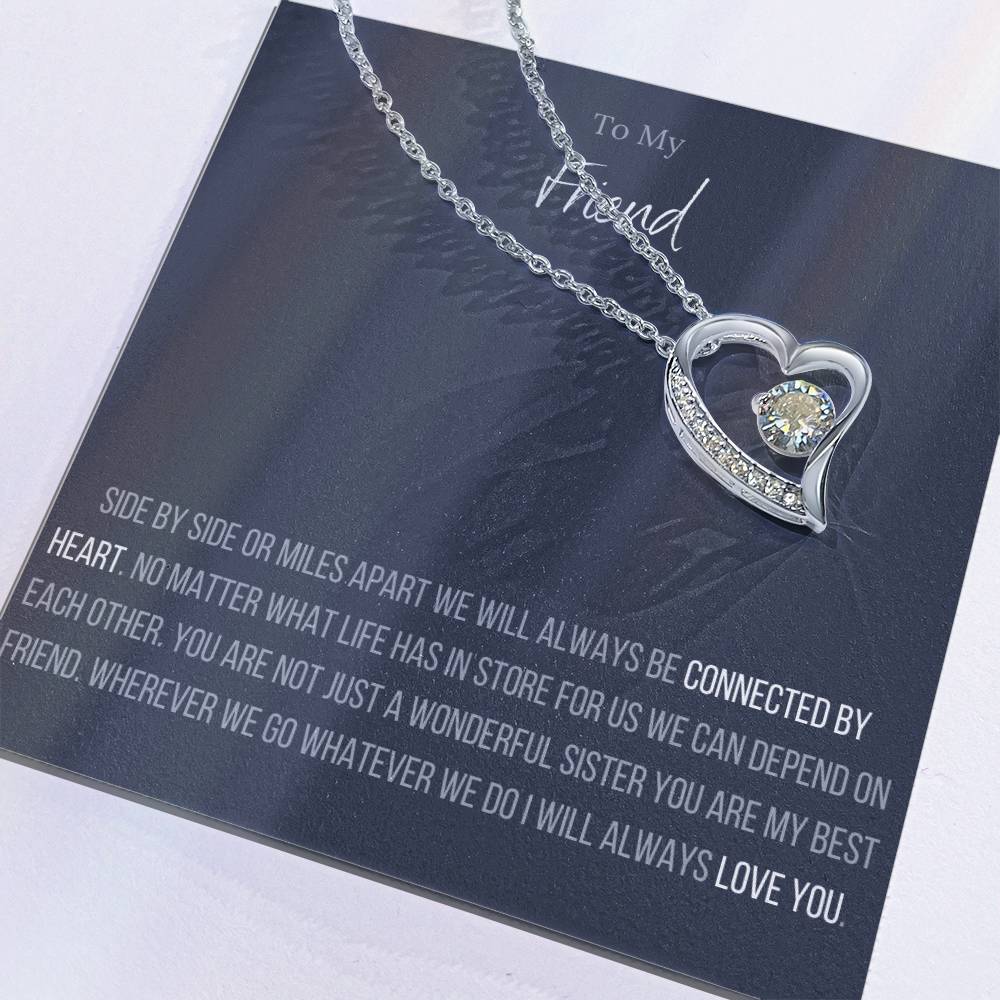 The Forever Love Necklace To My Friend Forever Love Necklace