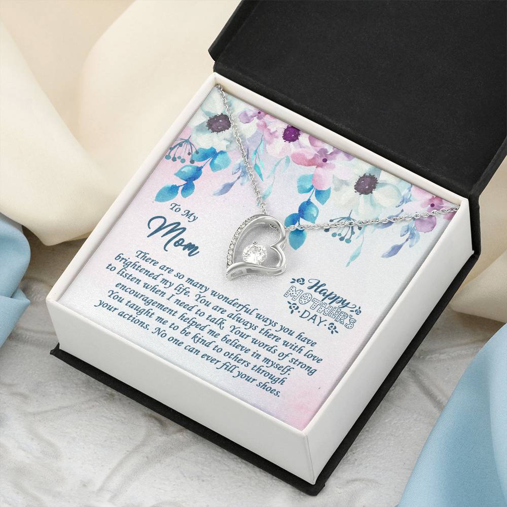 Mother's Day Gift Necklace For Mom Mother's Day Necklace Best Gift For Mom Mother's Day Necklace 2 Forever Love Necklace