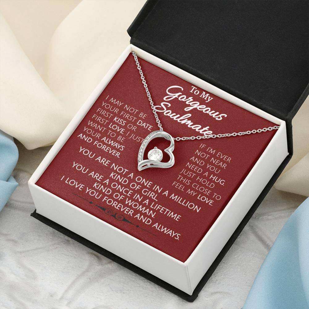 Hold This Close To My Gorgeous Soulmate Stunning Necklace 1 Forever Love Necklace