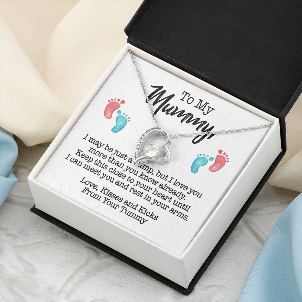 Perfect Gift For A New Mummy Forever Love Necklace