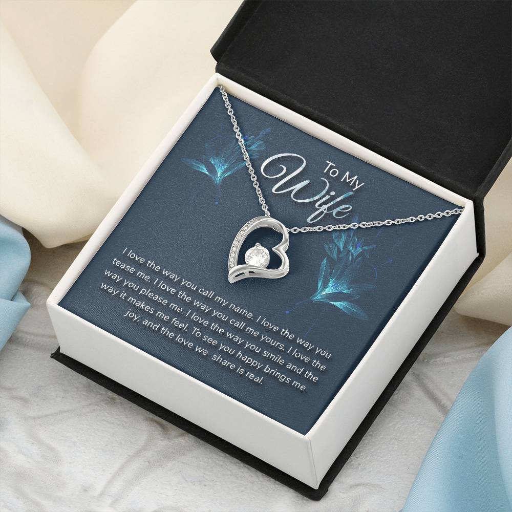 Husband To Wife Forever Love Necklace