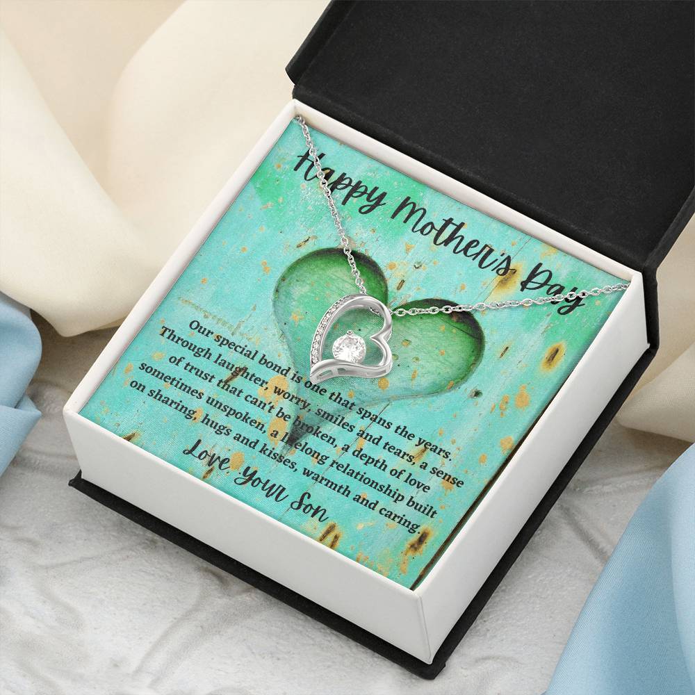 Happy Mother's Day Forever Necklace Love Your Son 1 Forever Love Necklace