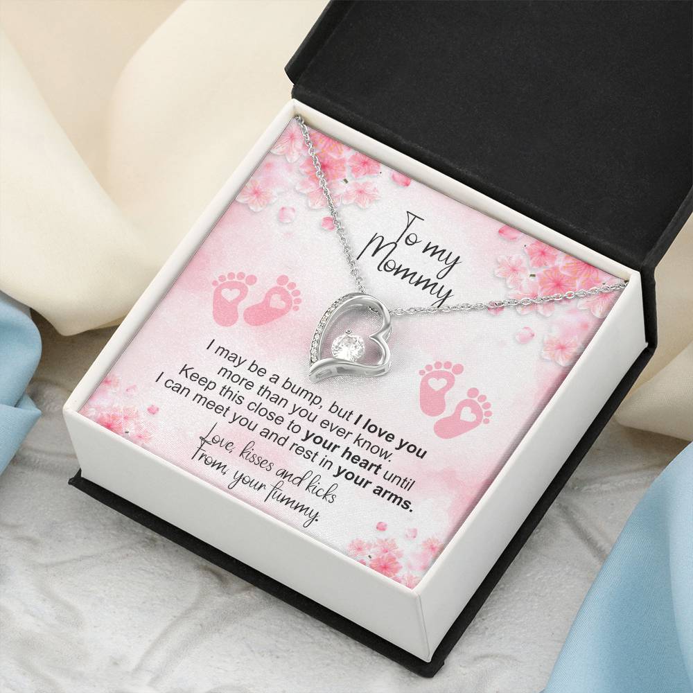 Mom To Be Necklaces Gift For Pregnant Woman Pregnancy Gift First Time Mom Gift First Time Mom To Be Gifts Gifts For Expecting Forever Love Necklace
