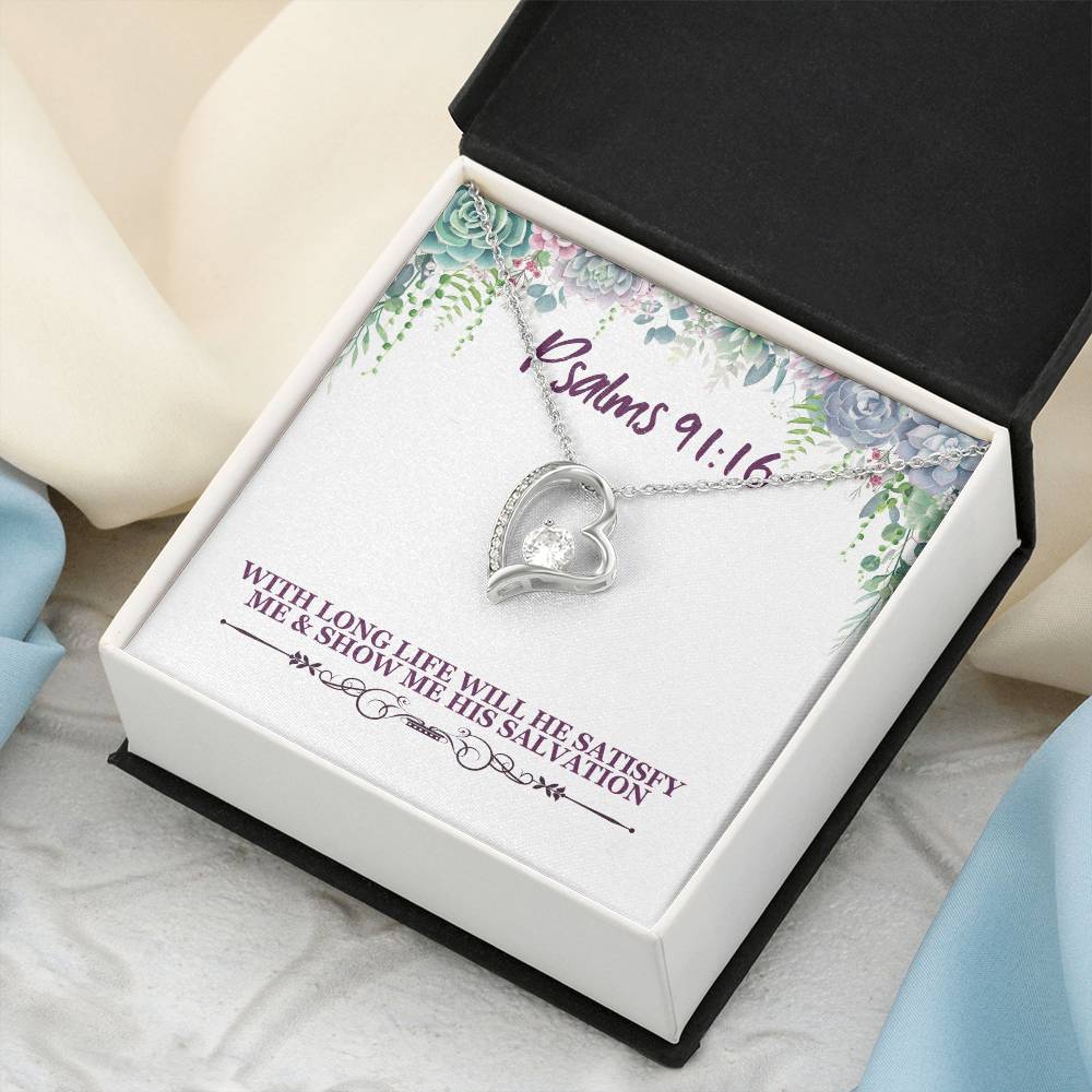 Psalms 9116 Necklace 1 Forever Love Necklace