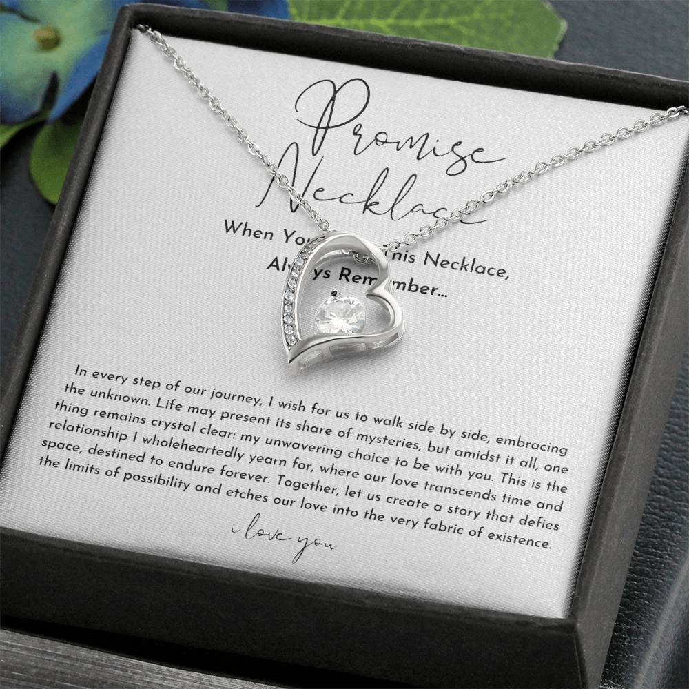 Promise Necklace For Her Forever Love Necklace