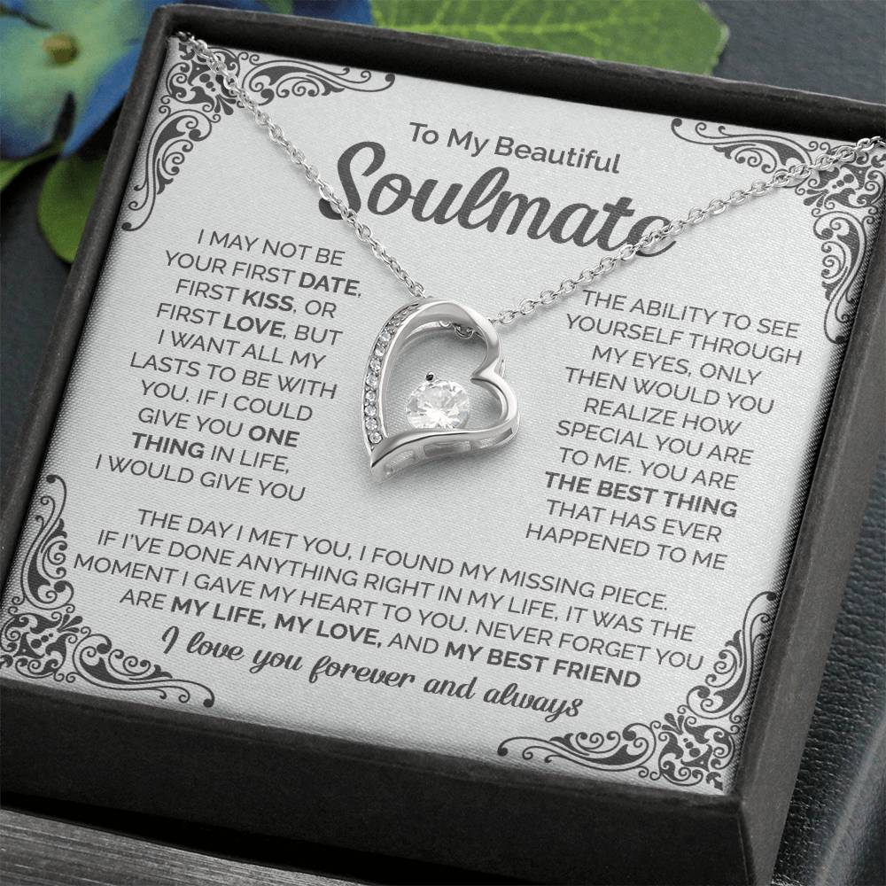 My Life, My Love And My Best Friend - 0020D Her - Forever Love Necklace Forever Love Necklace
