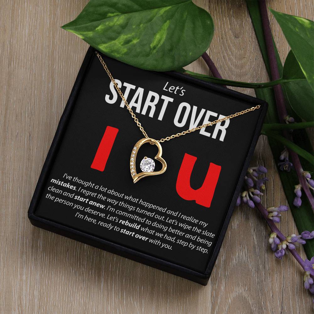 Let'S Start Over - Forever Love Necklace Forever Love Necklace