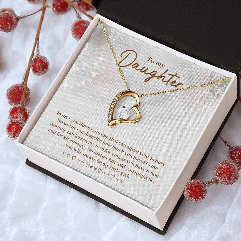 To My Daughter Daughters Birthday Unique Grown Up Daughter Daughter Birthday Gift Daughter Jewelry Daughter Necklace Daughter Gift Necklace Gift For Forever Love Necklace