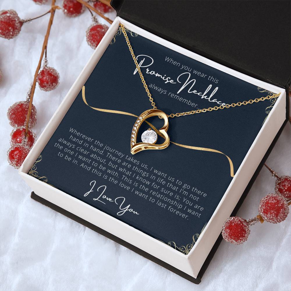 Promise Necklace Forever Love Necklace
