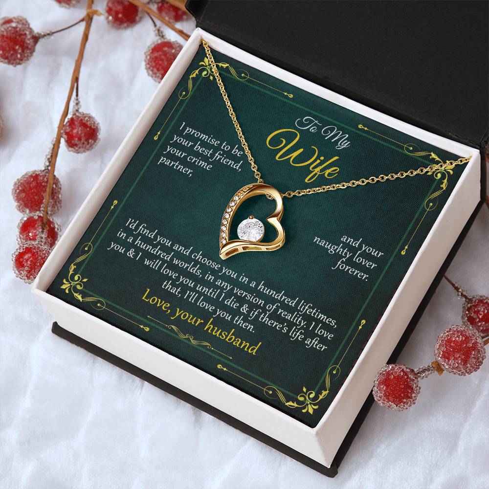 I Promise Forever Love Necklace