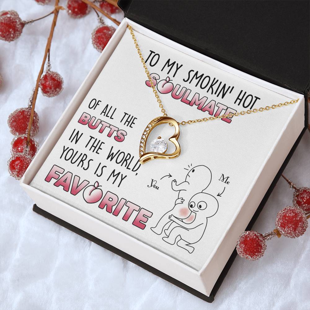 Yours Is My Favorite 1 Forever Love Necklace