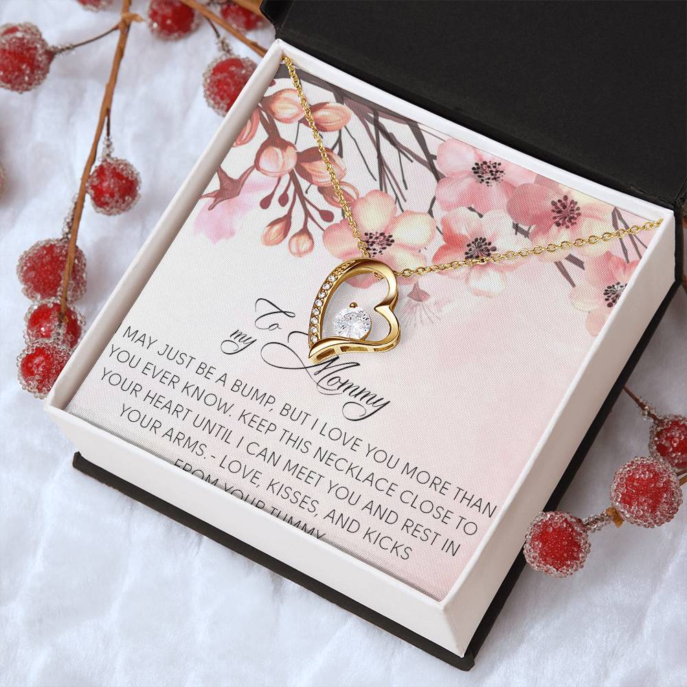 To My Mommy Necklace To My Mommy Jewelryto My Mom Forever Love Necklacecustom Necklace For Mom Mommy Birthday Necklace Gift Forever Love Necklace