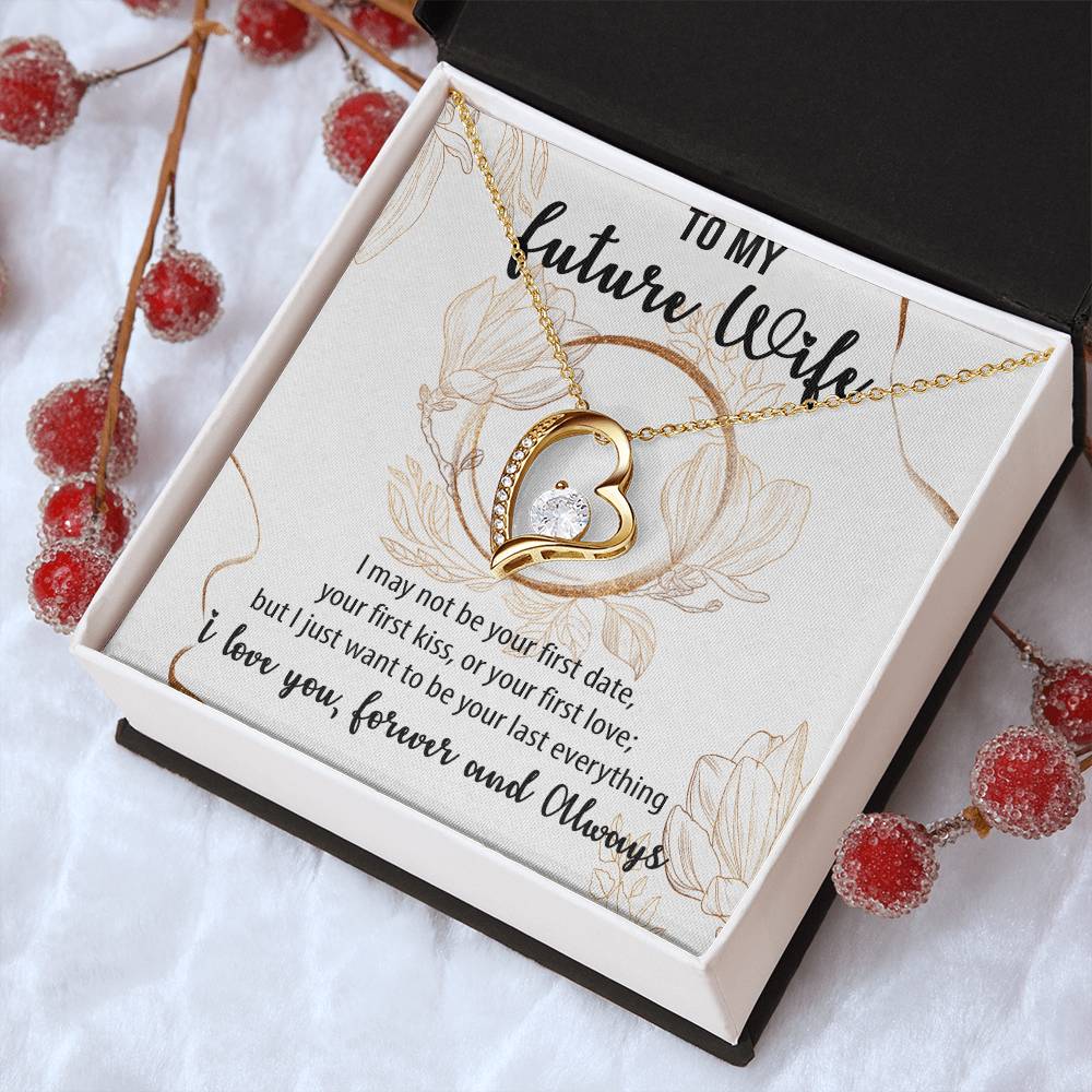 Future Wife Necklace Necklace For Girlfriend Necklace For Future Wife Future Wife Gift To My Future Wife Necklace Girlfriend Jewelry Forever Love Necklace
