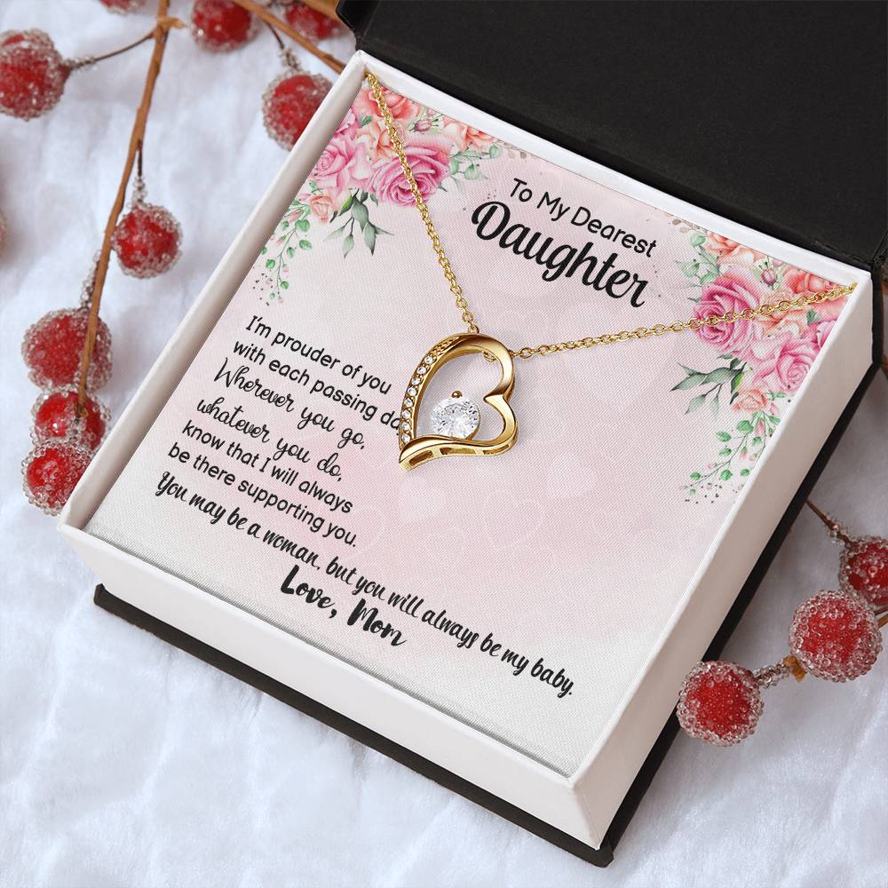 Customize Swarovski Birthstone Peas In A Pod Necklace For Mom Mothers Day Gift For Mom To Daughter From Mom Gift Forever Love Necklace