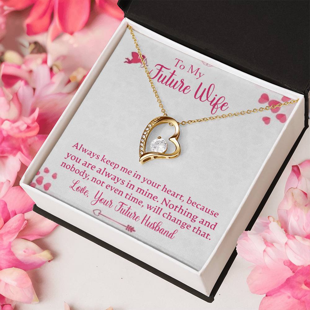 To My Future Wife Love Your Future Husband 925 Sterling Silver Pendant 1 Forever Love Necklace