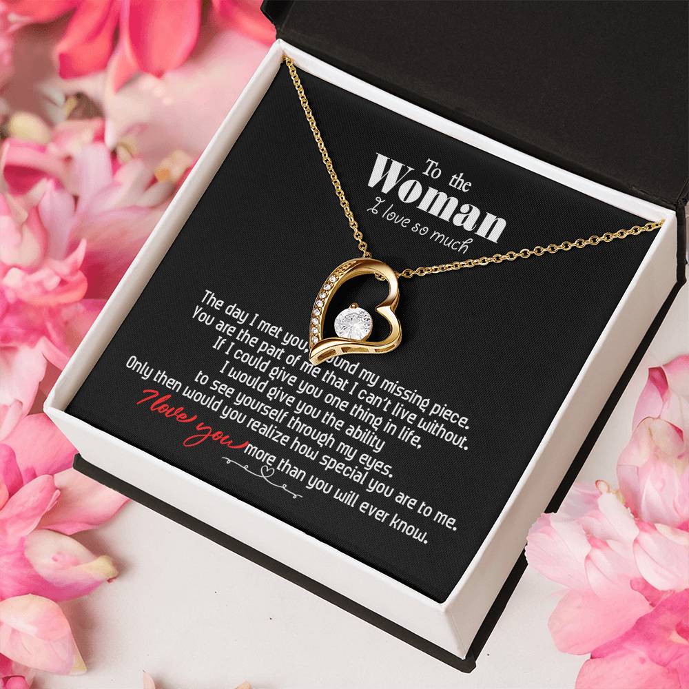 I Love You More Than You Will Ever Know - Forever Love Necklace Forever Love Necklace