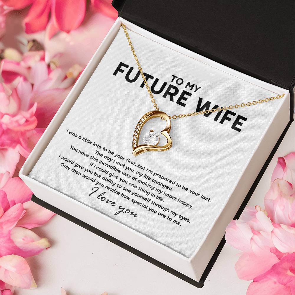 To My Future Wife - Forever Love Necklace - So130 Forever Love Necklace