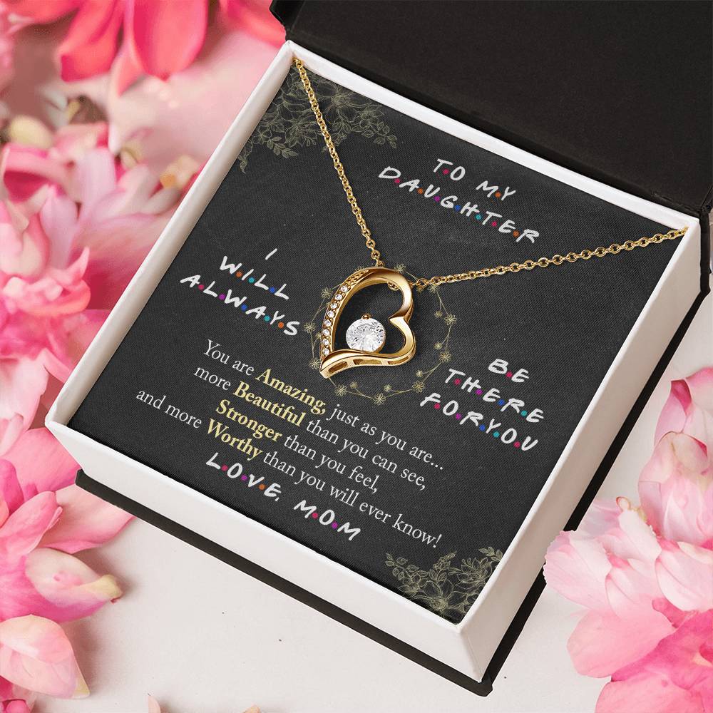 Daughter Gift Necklace Daughter Gift From Mom Daughter Birthday Gift Daughter Necklace Daughter Gift To My Daughter Love Knot Forever Love Necklace