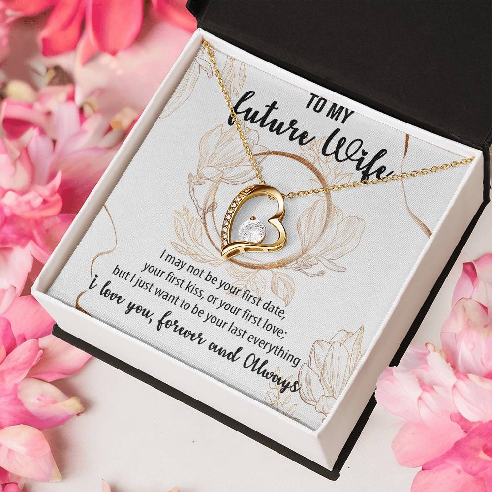 Future Wife Necklace Necklace For Girlfriend Necklace For Future Wife Future Wife Gift To My Future Wife Necklace Girlfriend Jewelry Forever Love Necklace