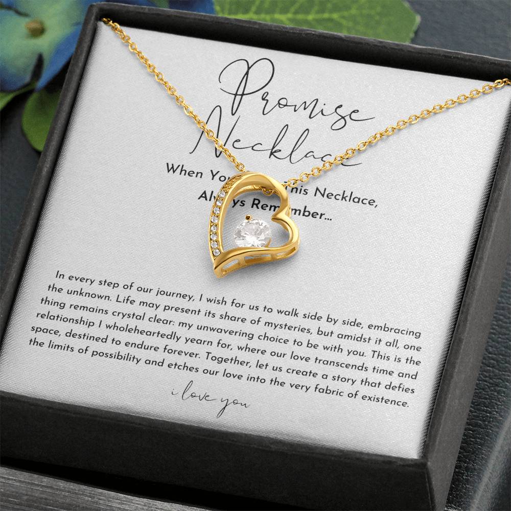 Promise Necklace For Her Forever Love Necklace