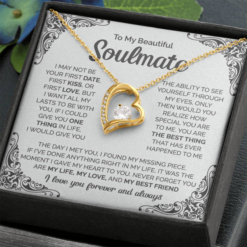 My Life, My Love And My Best Friend - 0020D Her - Forever Love Necklace Forever Love Necklace