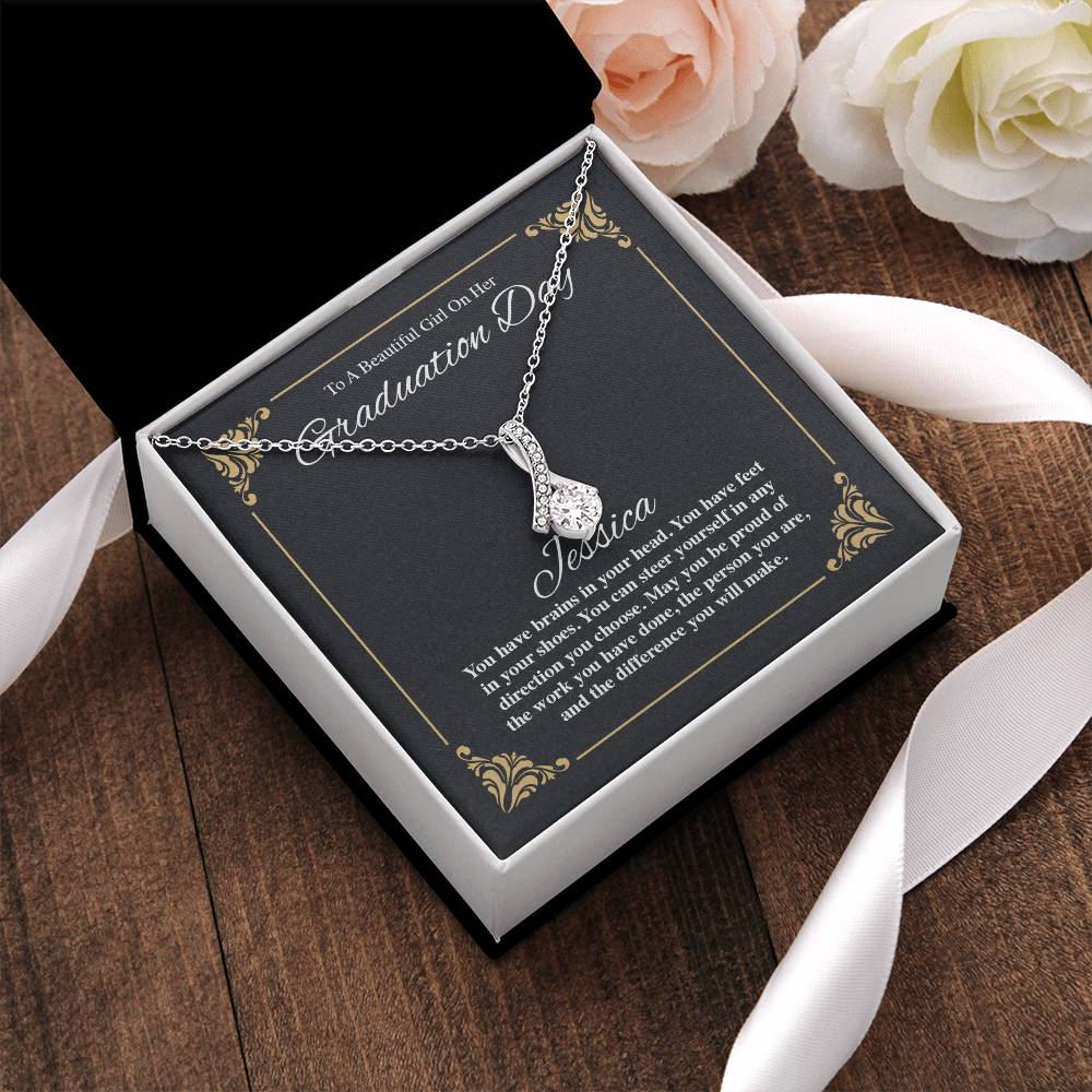 To A Beautiful Girl On Her Graduation Day Alluring Beauty Alluring Beauty Necklace