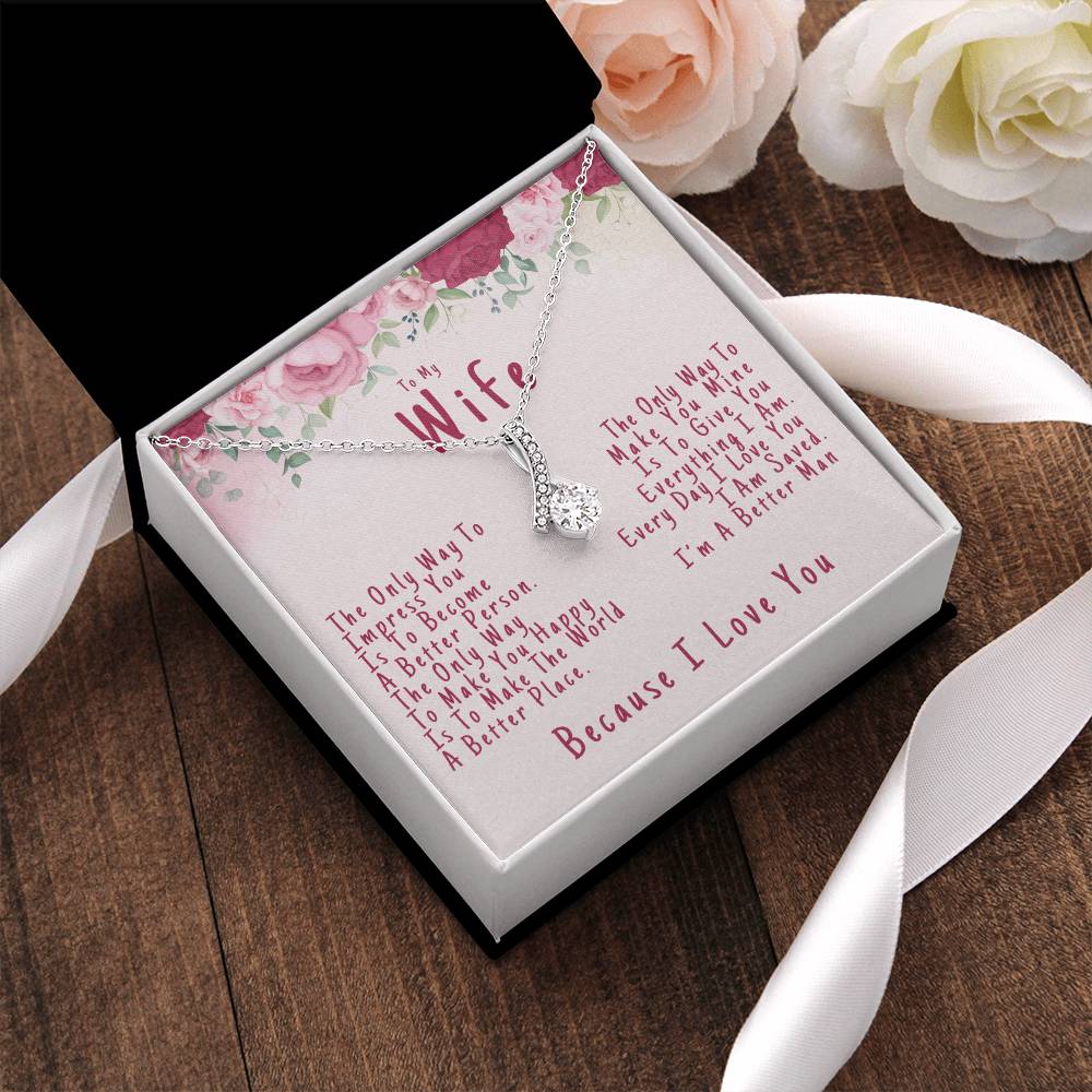 Because I Love You - Alluring Beauty Pendant Alluring Beauty Necklace