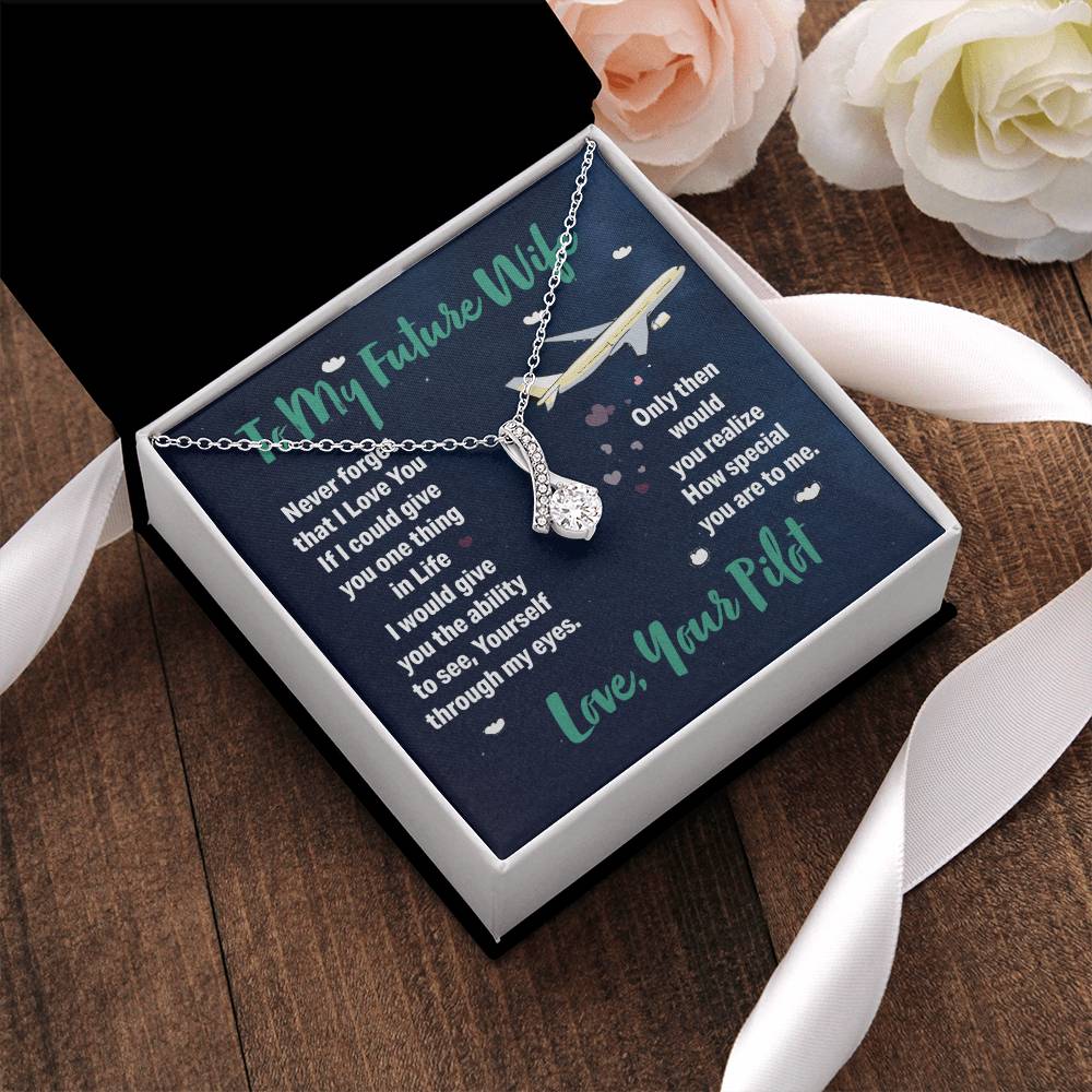 Pilot's Future Wife - Alluring Beauty Necklace Alluring Beauty Necklace