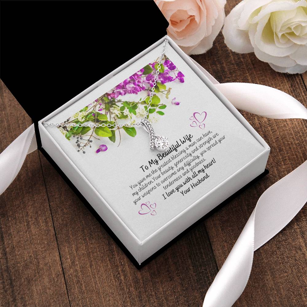 Beautiful Alluring Necklace For Her On Mother's Day Alluring Beauty Necklace