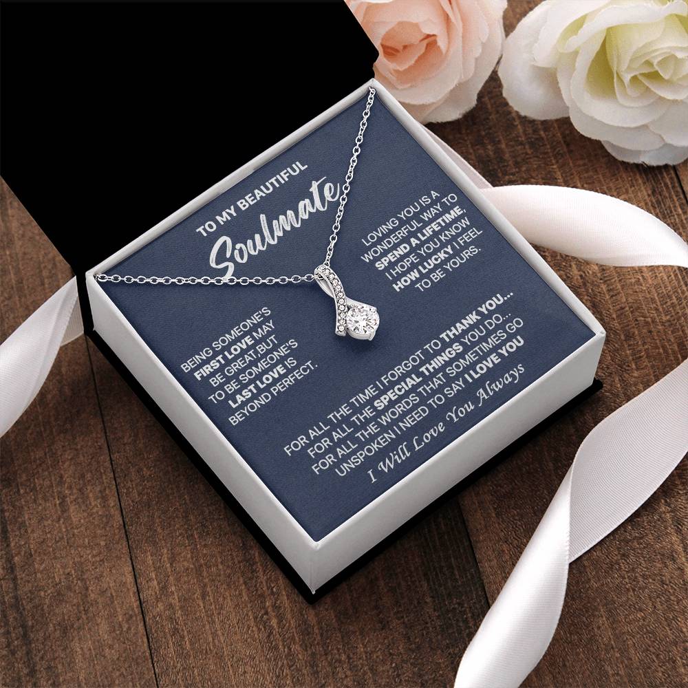 Gift For Your Soulmate - Thank You For All - Alluring Alluring Beauty Necklace
