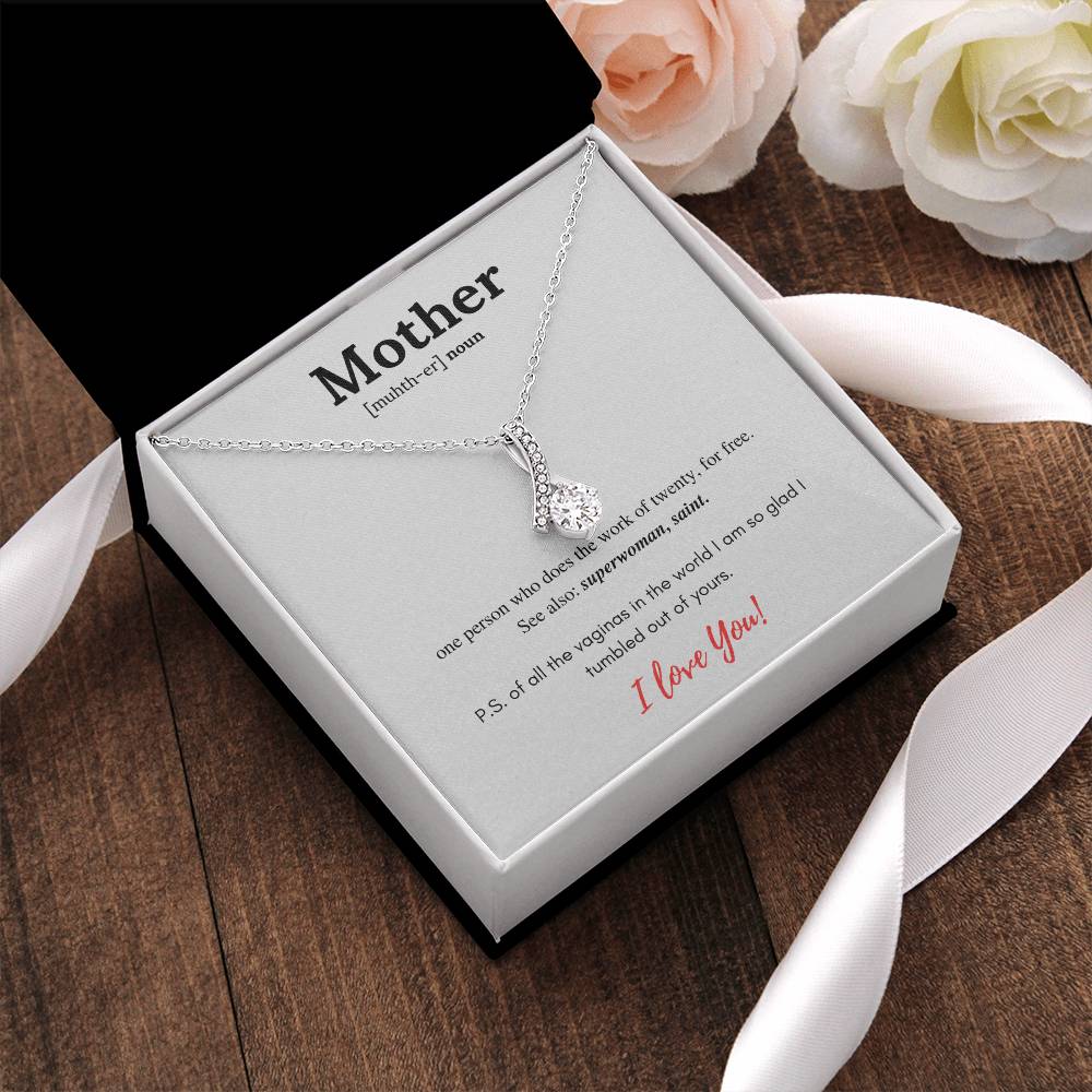Supermother Necklace Alluring Beauty Necklace