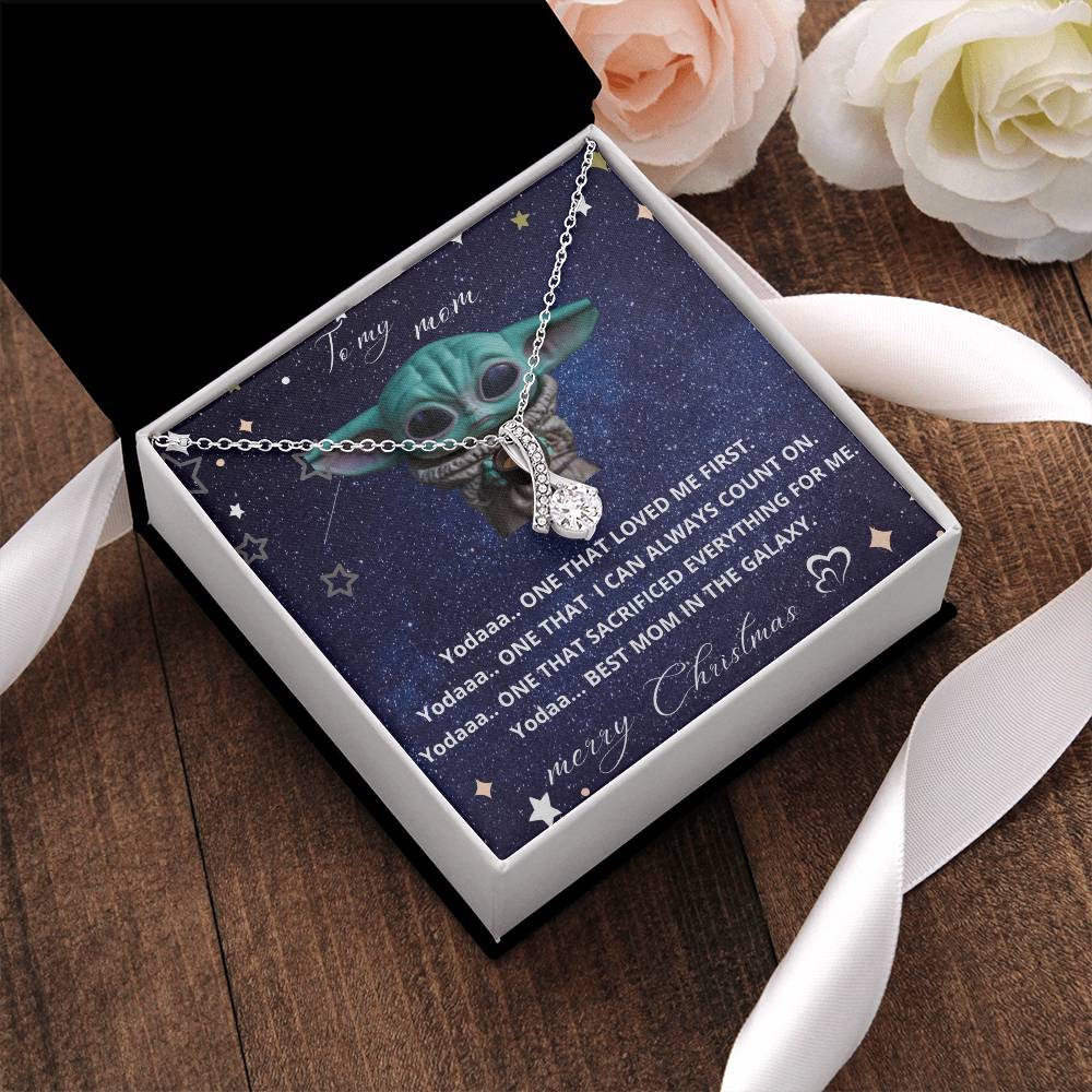 Christmas Gift To Mom Alluring Beauty Necklace