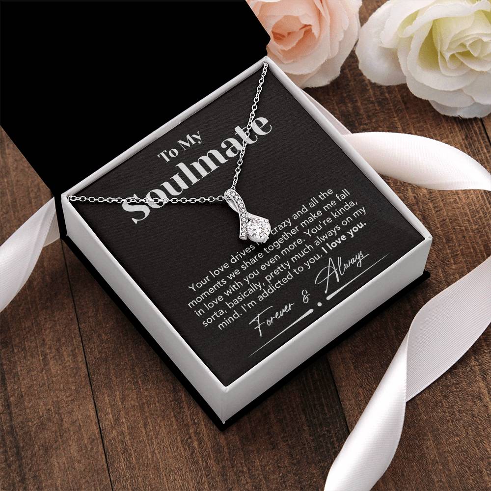 Addicted To You Valentine's Day Love Necklace Alluring Beauty Necklace