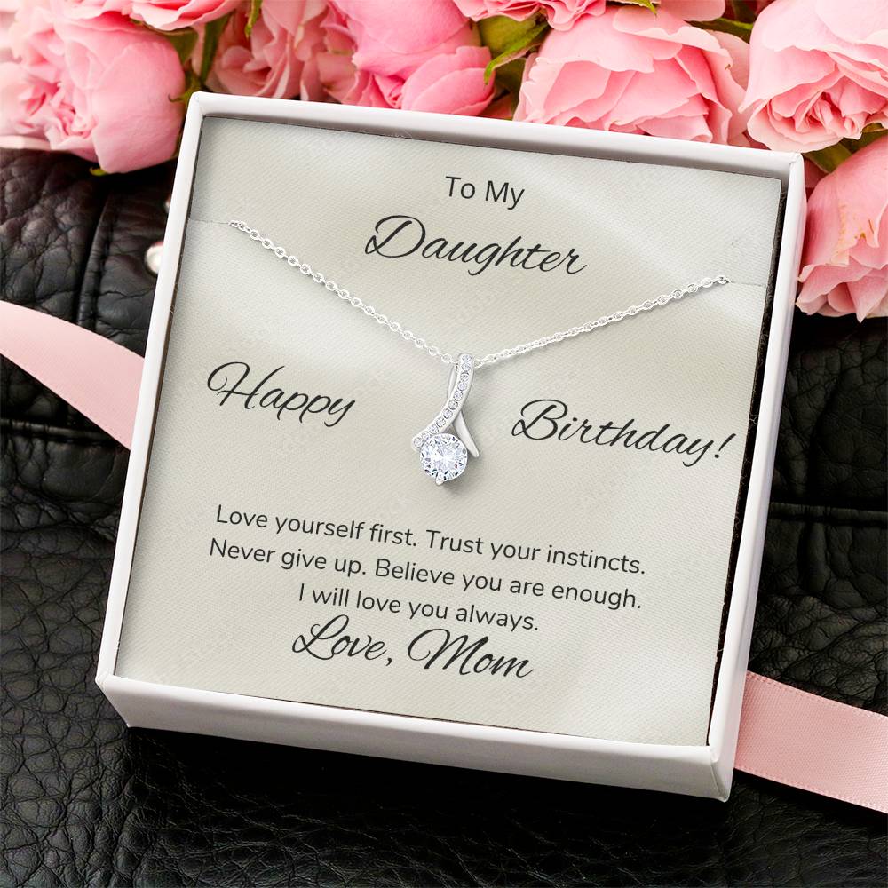 To My Beautiful Daughter - The Stunning Alluring Beauty Necklace 1 Alluring Beauty Necklace