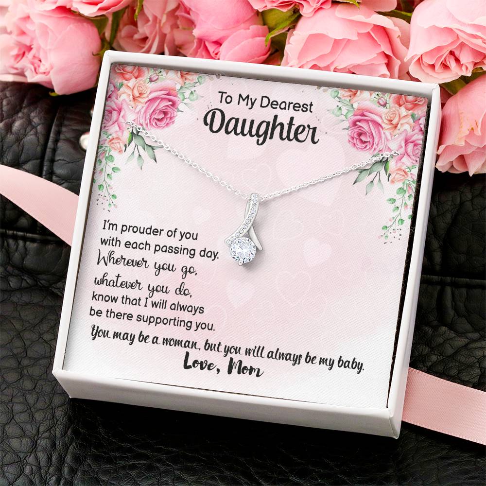 Customize Swarovski Birthstone Peas In A Pod Necklace For Mom Mothers Day Gift For Mom Alluring Beauty Necklace