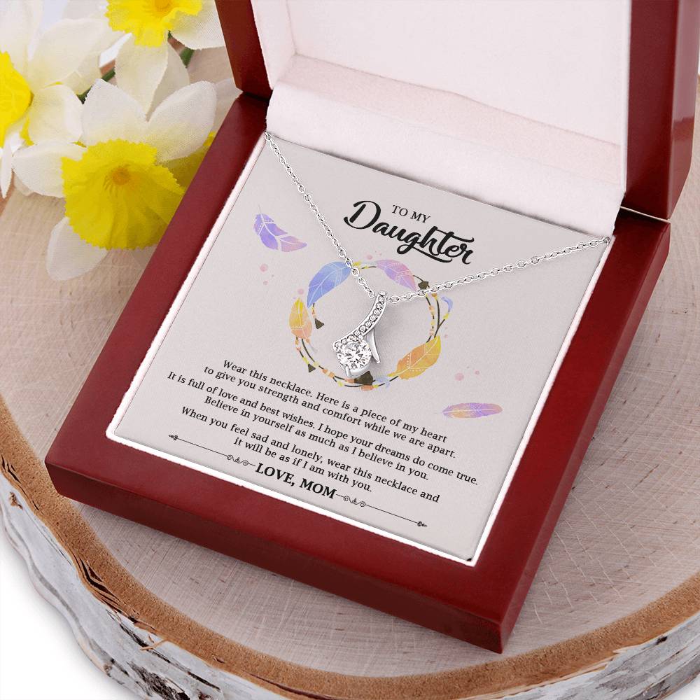 To My Daughter - Alluring Beauty Necklace Limited Edition Design 1 Alluring Beauty Necklace