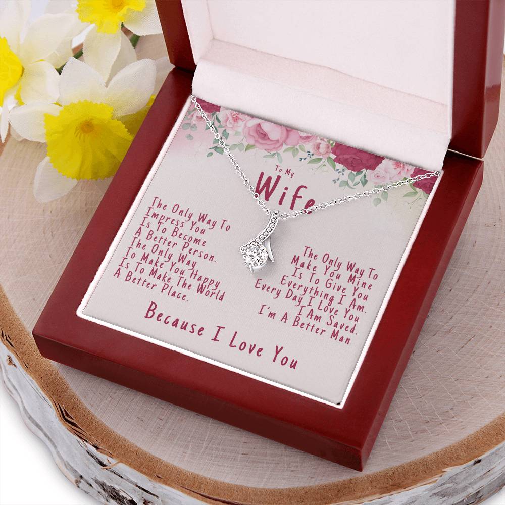 Because I Love You - Alluring Beauty Pendant Alluring Beauty Necklace
