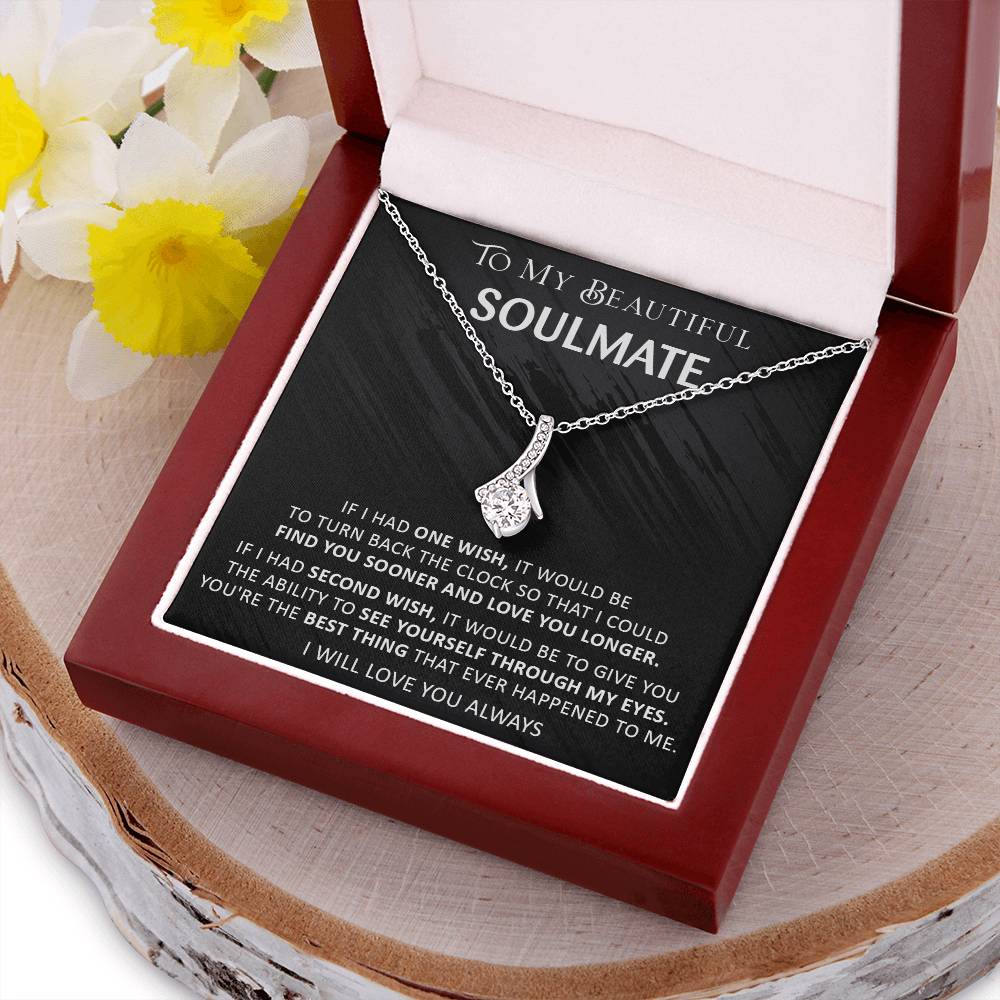 Gift For Your Soulmate - The Clock - Alluring Alluring Beauty Necklace