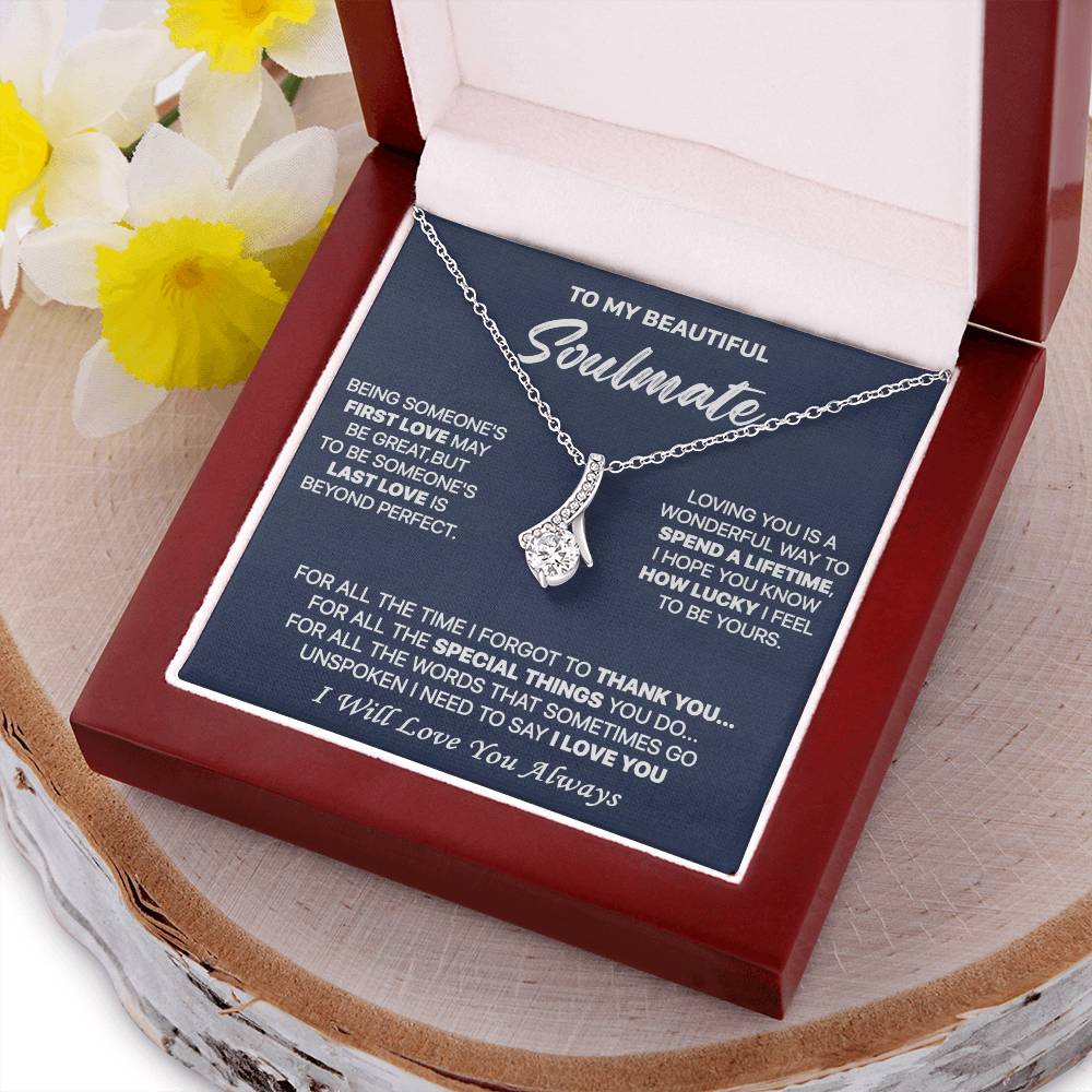 Gift For Your Soulmate - Thank You For All - Alluring Alluring Beauty Necklace