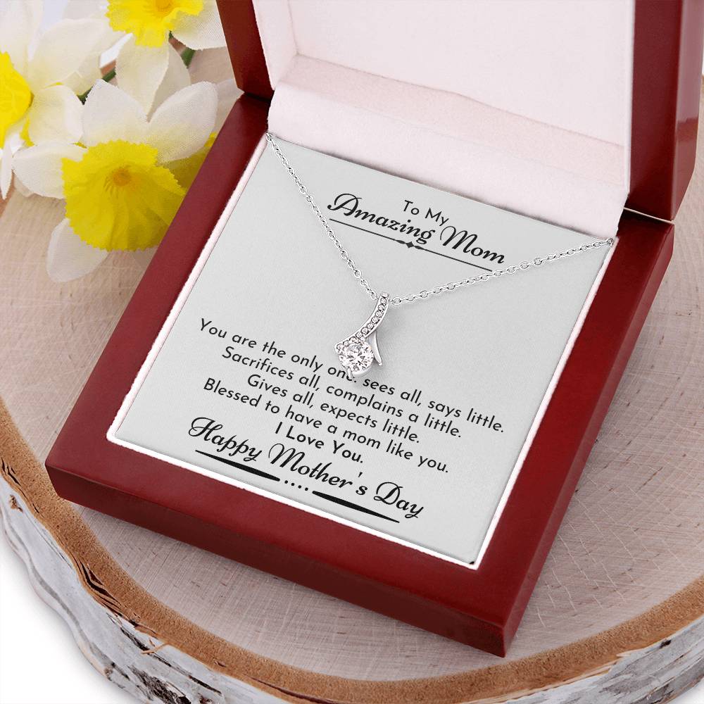 Mom You Are The Only One - Necklace Alluring Beauty Necklace