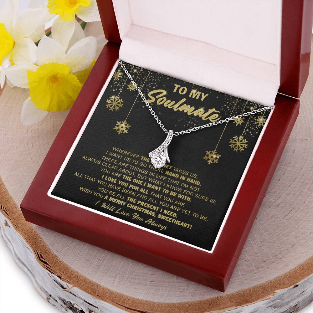 Gift For Your Soulmate Christmas - The Present - Alluring Alluring Beauty Necklace