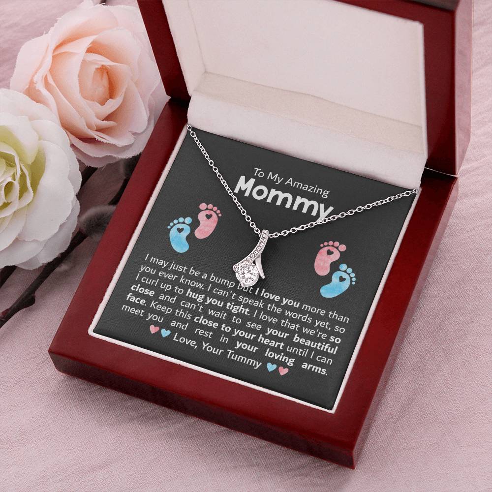 To My Amazing Mommy Alluring Beauty Necklace