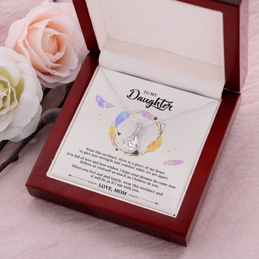 To My Daughter - Alluring Beauty Necklace Limited Edition Design 1 Alluring Beauty Necklace