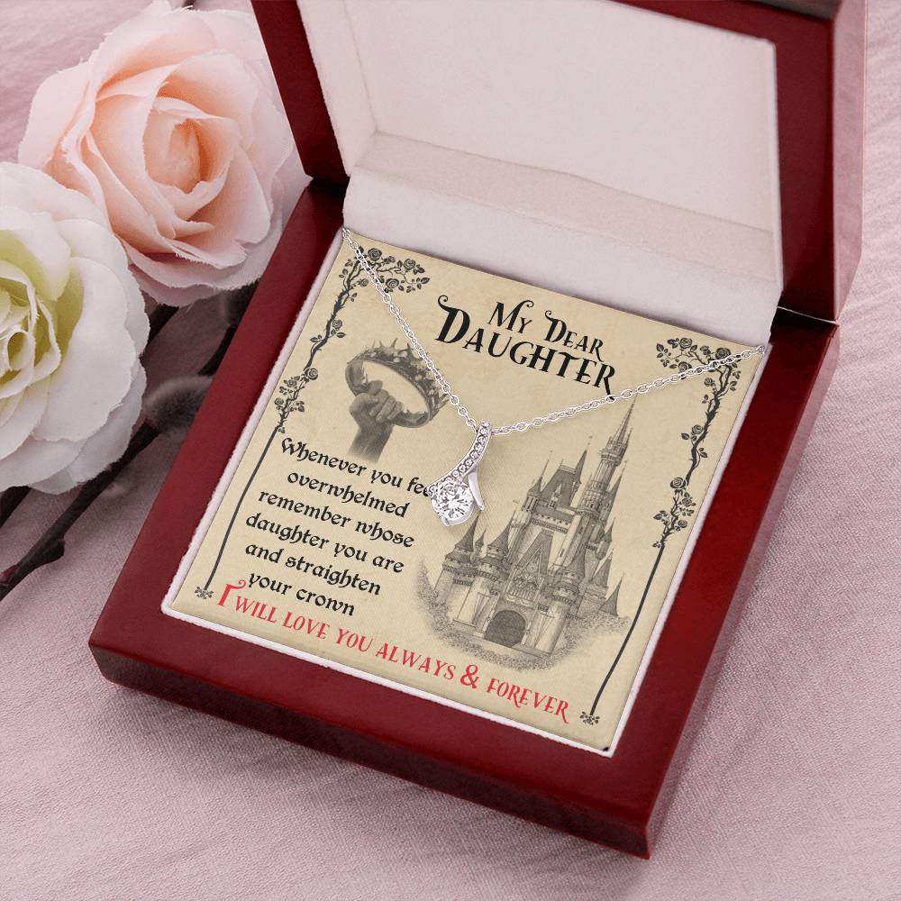 The Unique Necklace Gift For Daughter Alluring Beauty Necklace