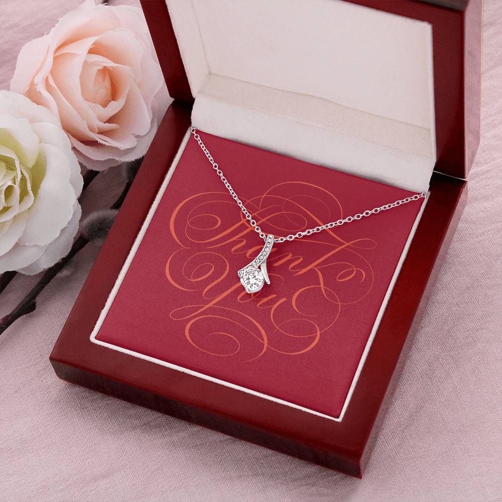 Thank You Gift Idea  Appreciation Gift Employee Coworker Babysitter Neighbour Alluring Beauty Necklace