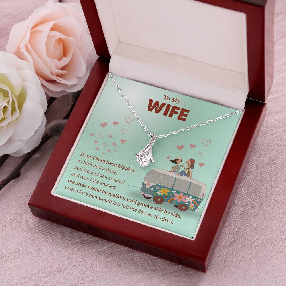 By My Side Wife Necklace Alluring Beauty Necklace