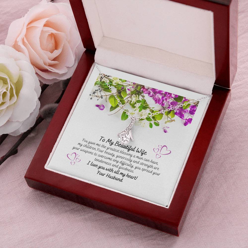 Beautiful Alluring Necklace For Her On Mother's Day Alluring Beauty Necklace