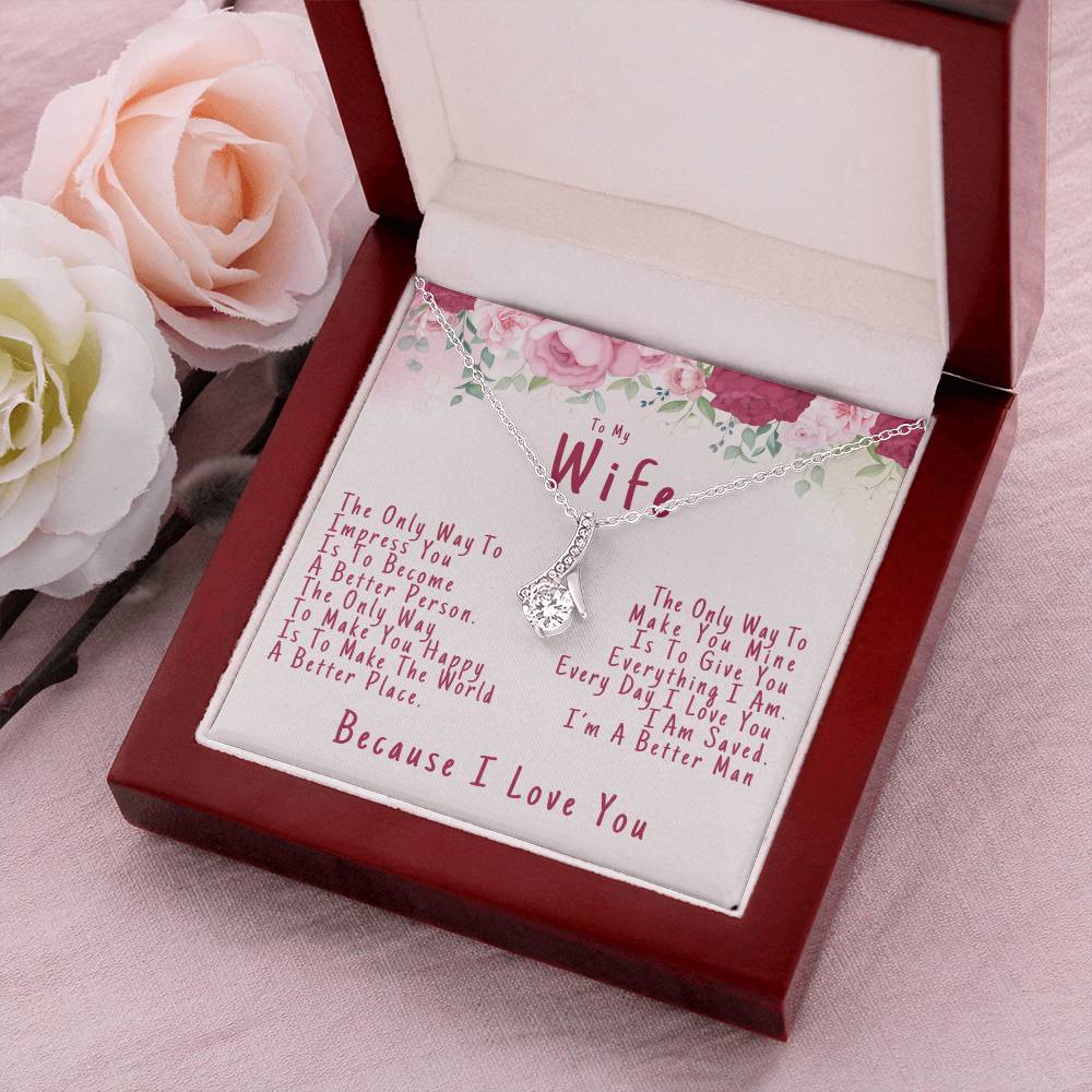 Because I Love You - Alluring Beauty Pendant Alluring Beauty Necklace