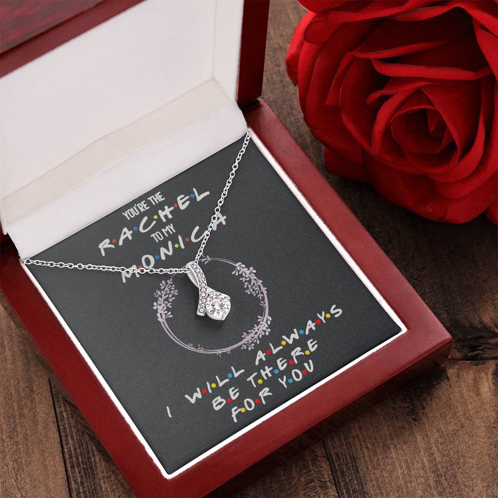 To My Best Friend You're The Rachel To My Monica Gift For Best Friend Christmas Gift For Best Friendbff Necklace  Friends Tv Show Alluring Beauty Necklace